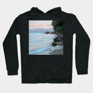 Shell-Pink Sea Hoodie